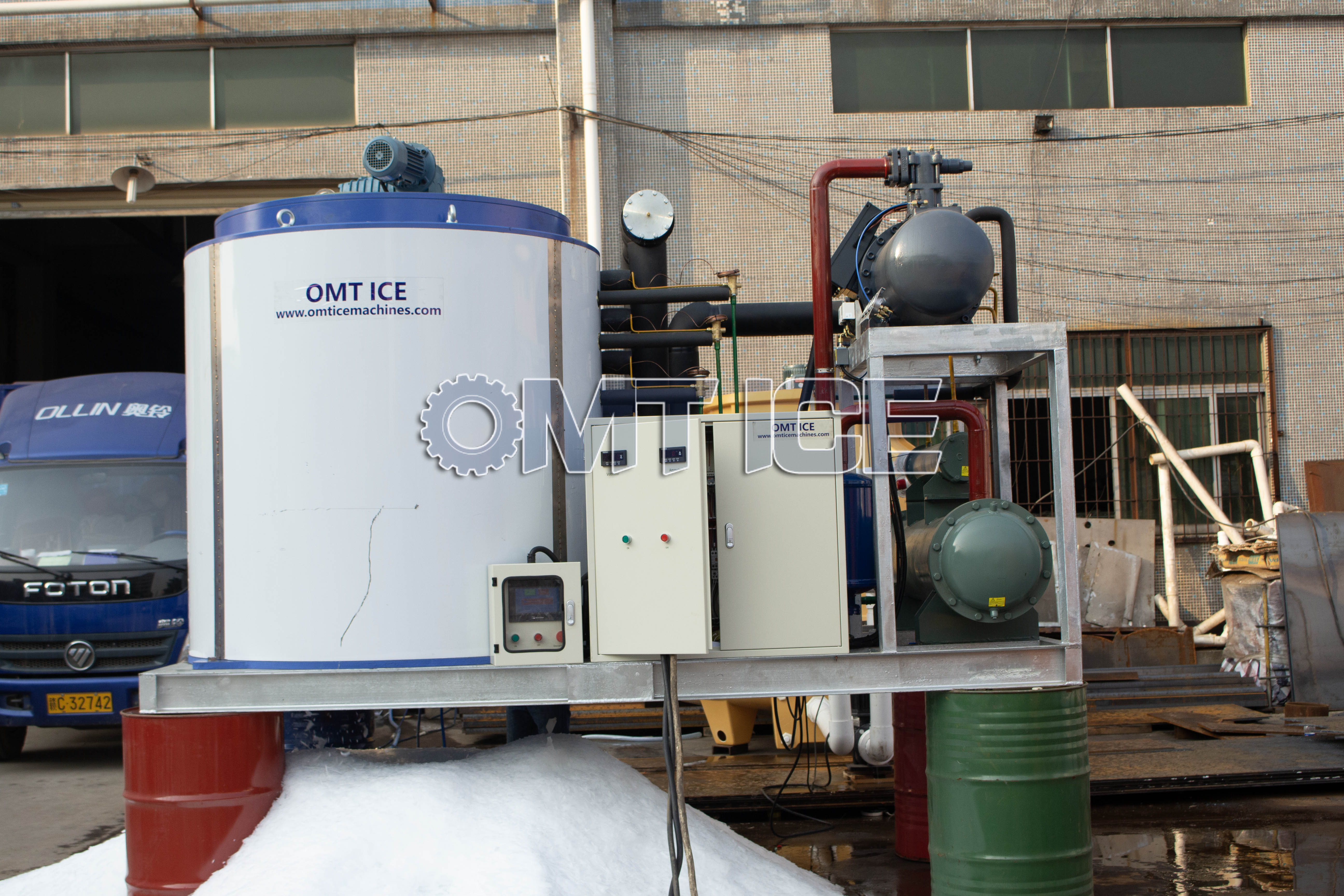 Machine à glace en écailles de 20 tonnes-1