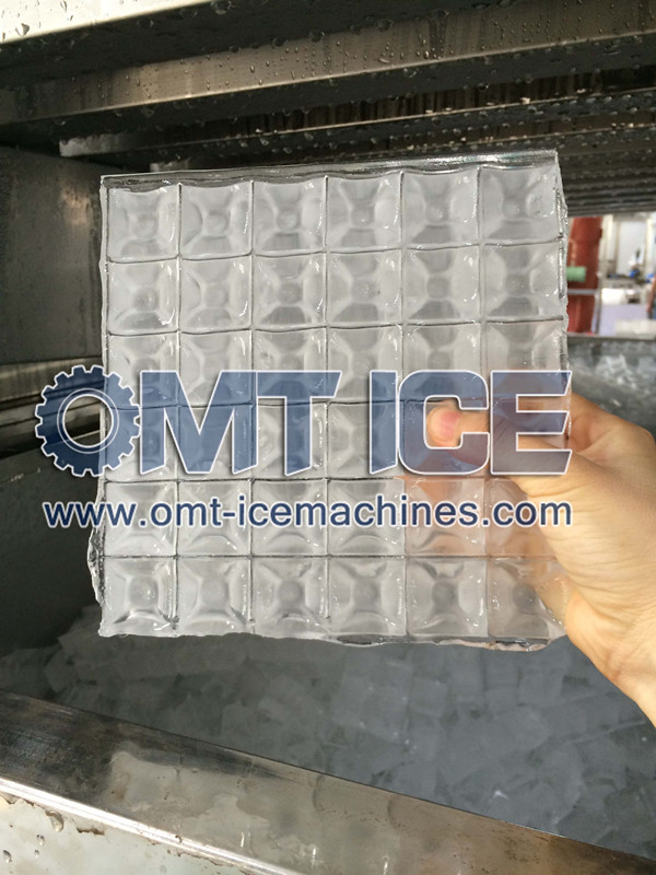 OMT 1ton Industrial Type Cube Ice Machine-6