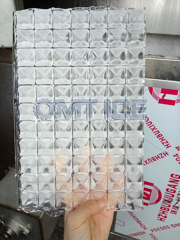 OMT 1ton Industrial Type Cube Ice Machine-7