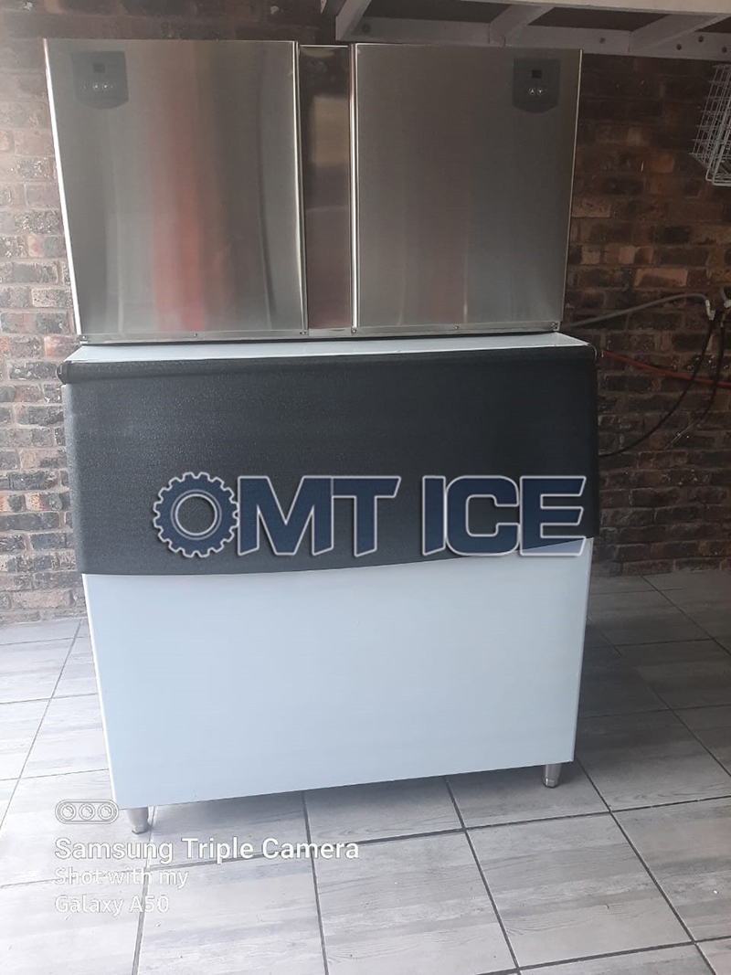 OMT 700kg مکعب یخ ماشین 7