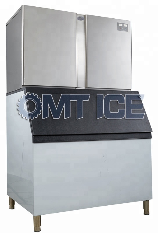 OMT 1000KG Cube Ice Machine sent to Peru-1