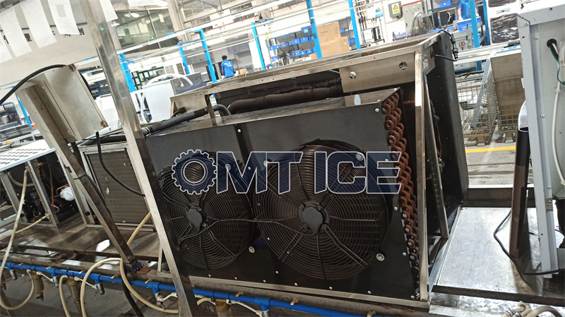 OMT 1000KG Cube Ice Machine sent to Peru-3