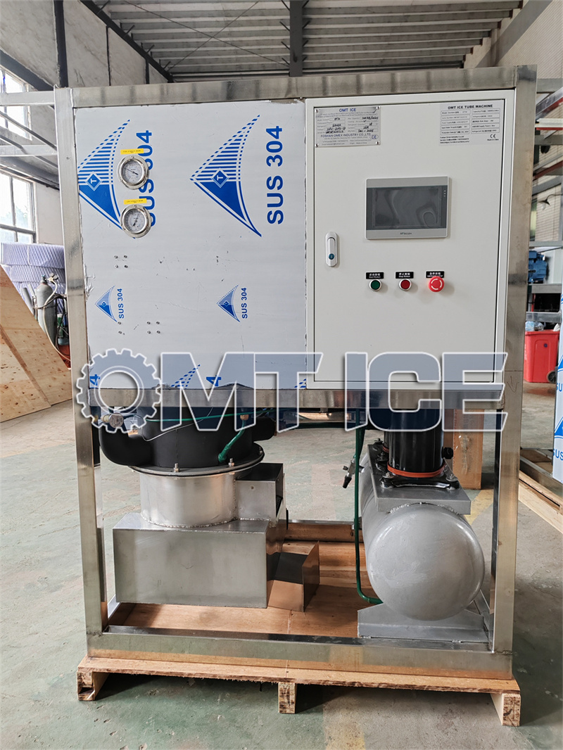 OMT 1Ton Single Phase Tube Ice Machine Dispatched to Nicaragua-1