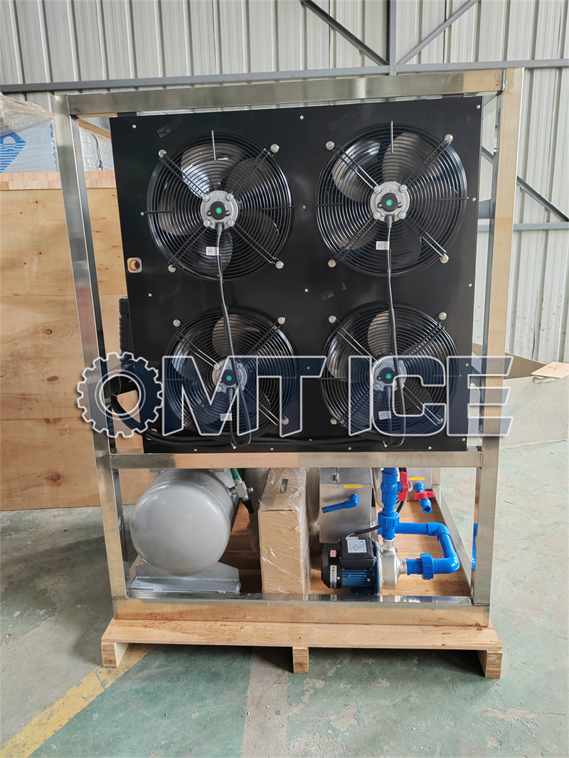 OMT 1Ton Single Phase Tube Ice Machine Dispatched to Nicaragua-2