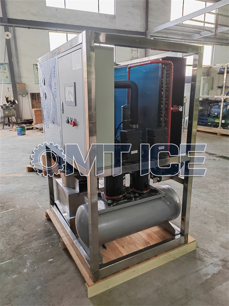 OMT 1Ton Single Phase Tube Ice Machine Dispatched to Nicaragua-3