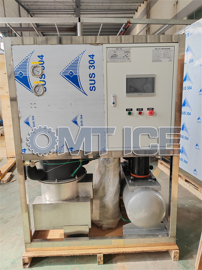 OMT 1Ton Single Phase Tube Ice Machine Dispatched to Nicaragua-4