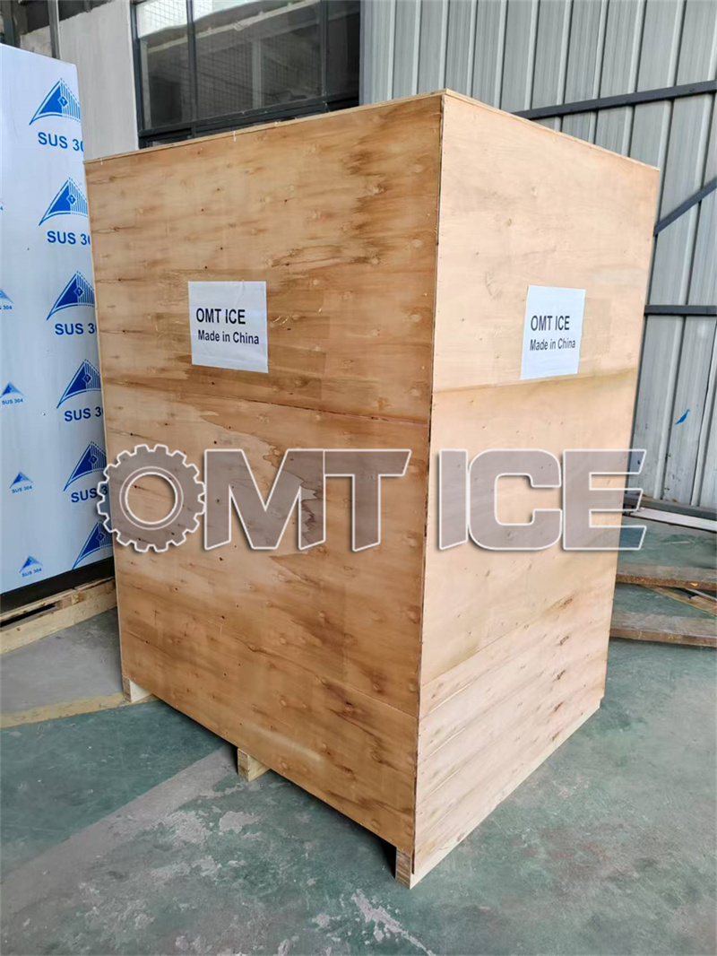 OMT 1Ton Single Phase Tube Ice Machine Dispatched to Nicaragua-6