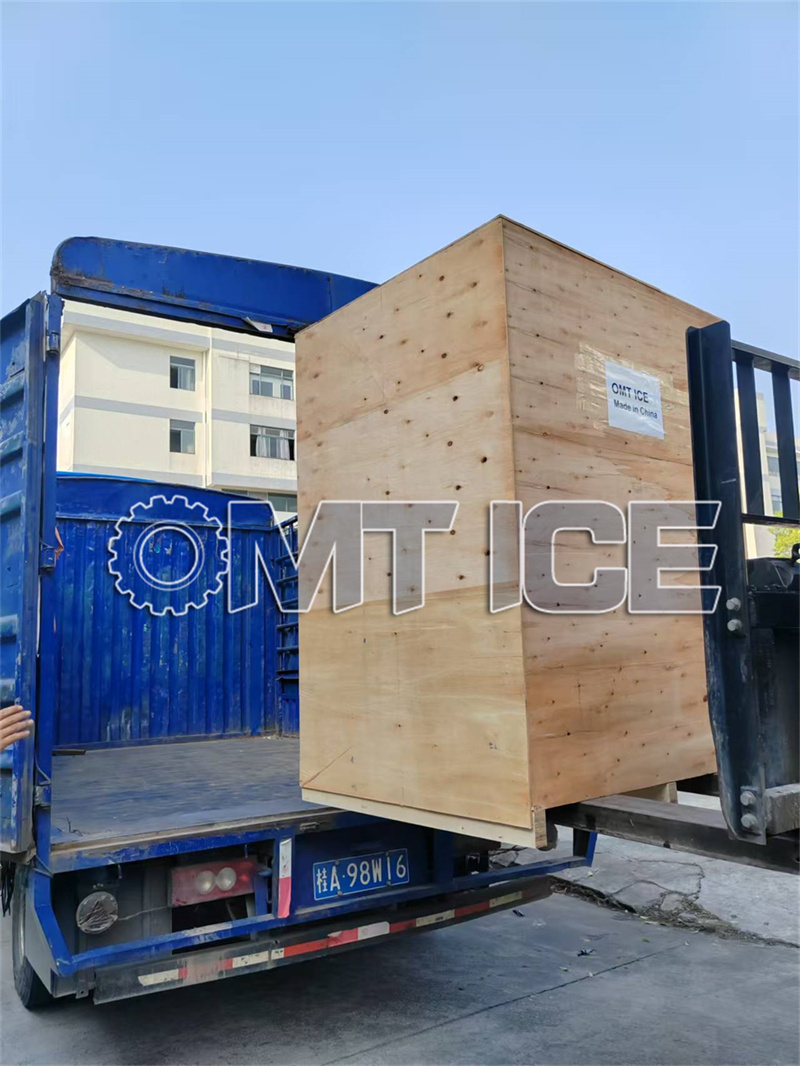 OMT 1Ton Single Phase Tube Ice Machine Dispatched to Nicaragua-7