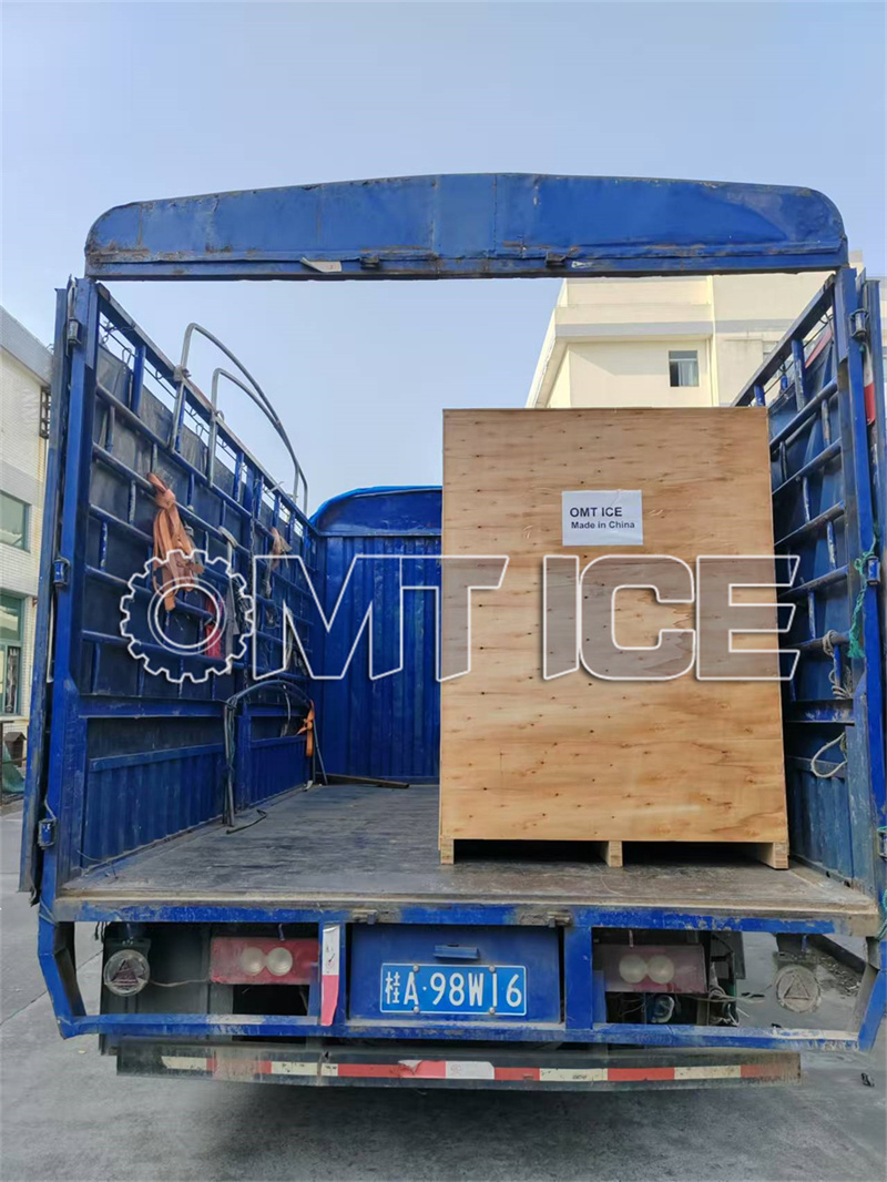 OMT 1Ton Single Phase Tube Ice Machine Dispatched to Nicaragua-8