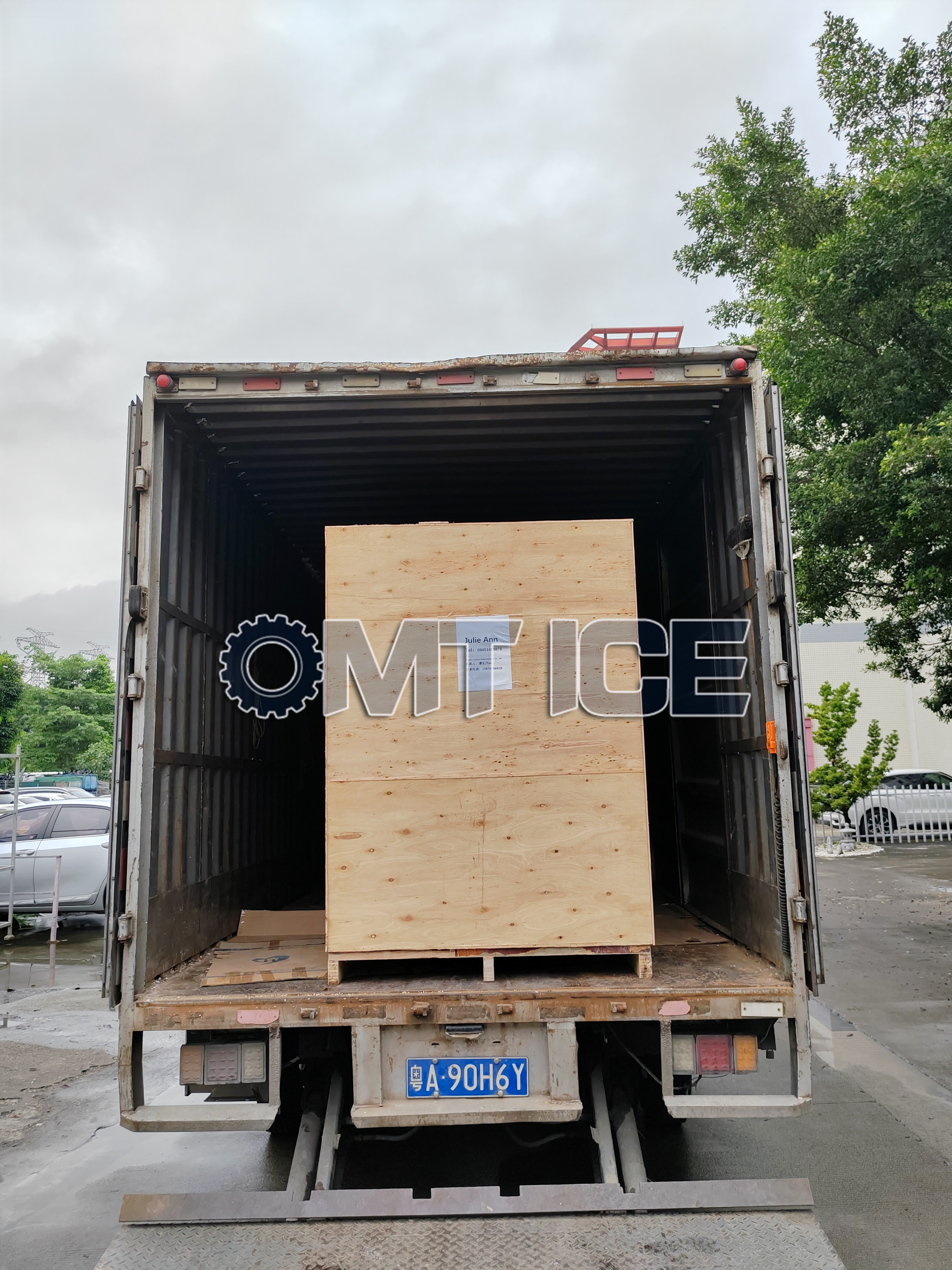 OMT 1Ton Tube Ice Machine Single Phase Power to Philippines-10