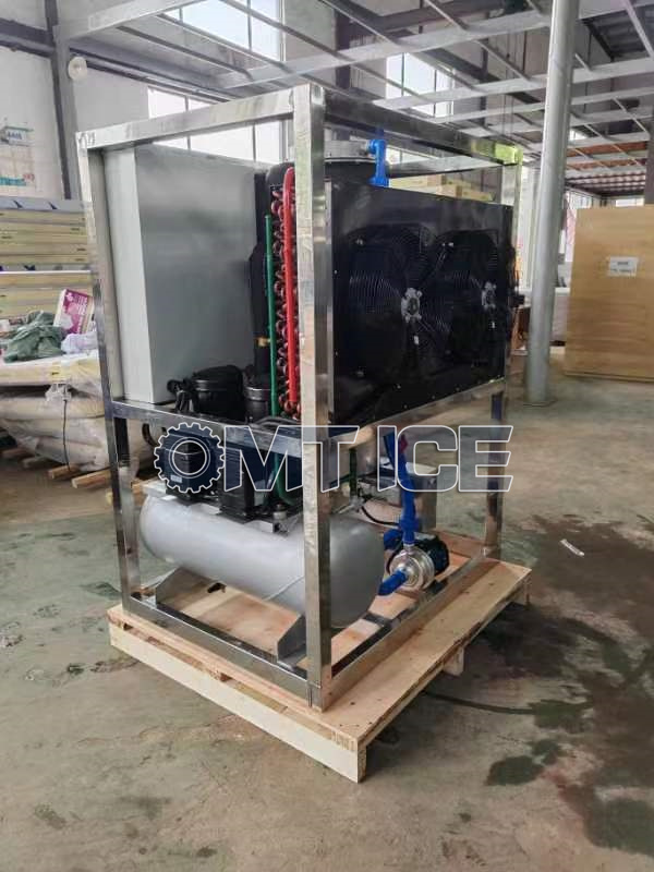 OMT 1Ton Tube Ice Machine Single Phase Power to Philippines-3