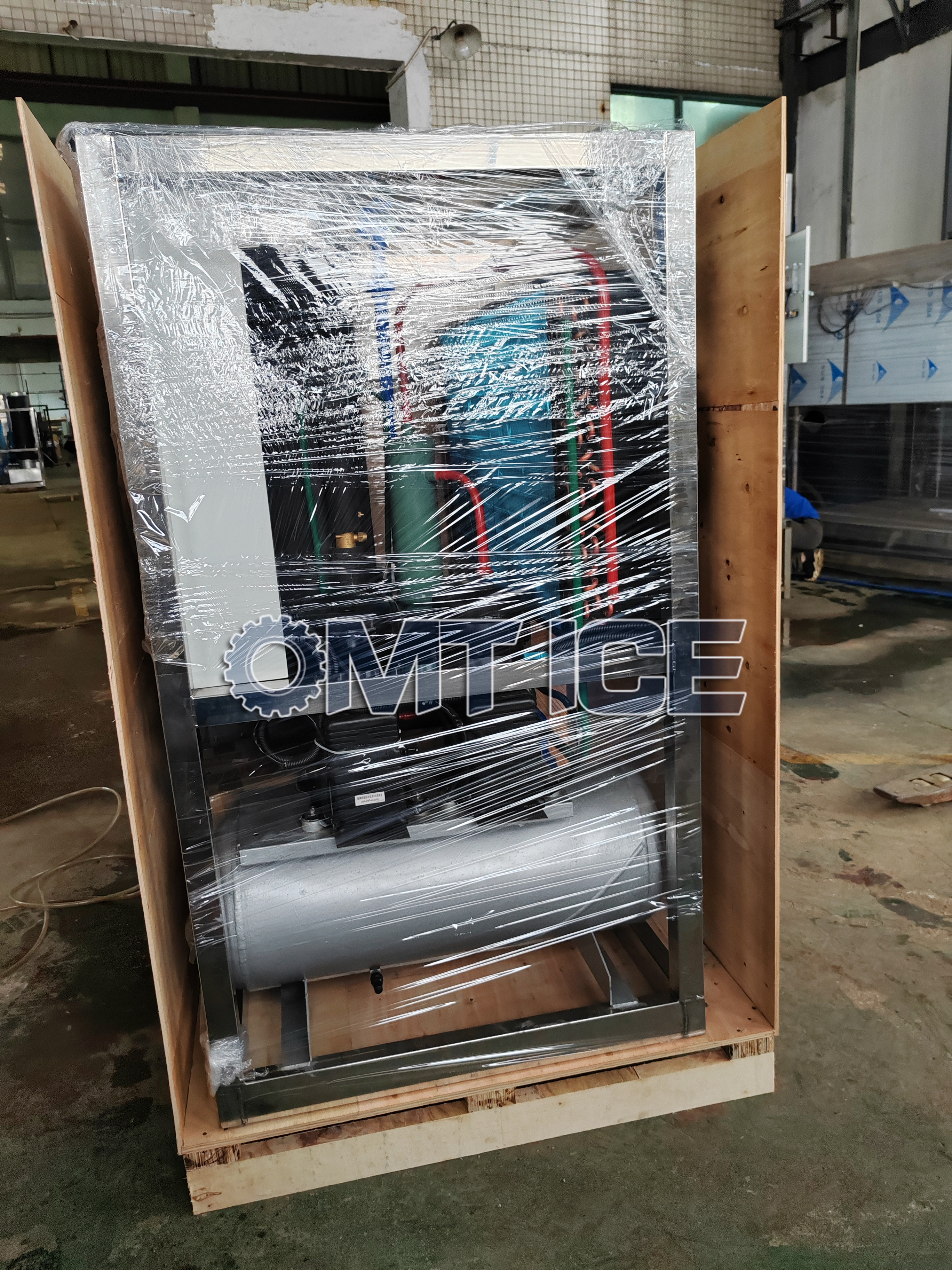 OMT 1Ton Tube Ice Machine Single Phase Power to Philippines-6