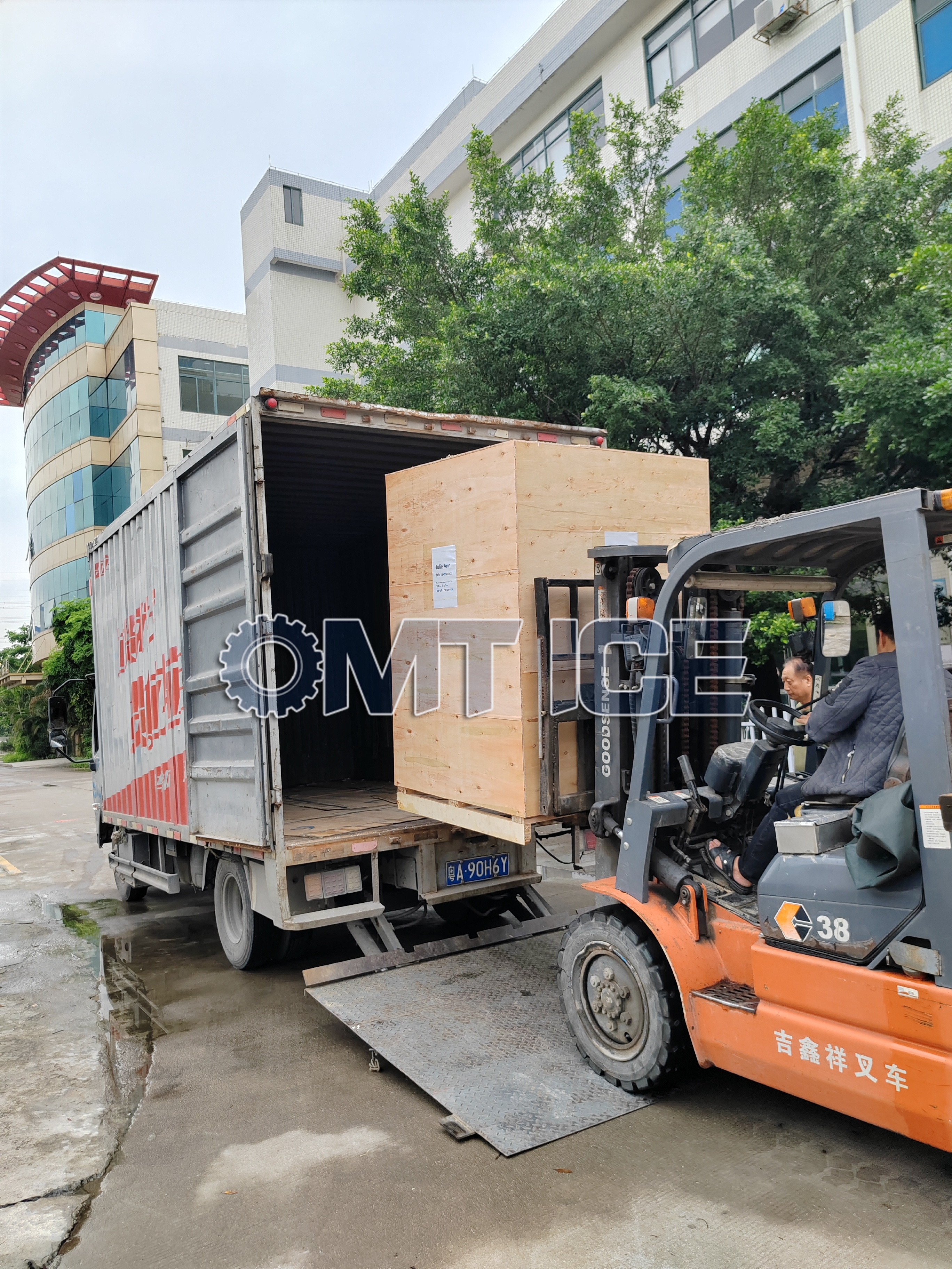 OMT 1Ton Tube Ice Machine Single Phase Power to Philippines-9