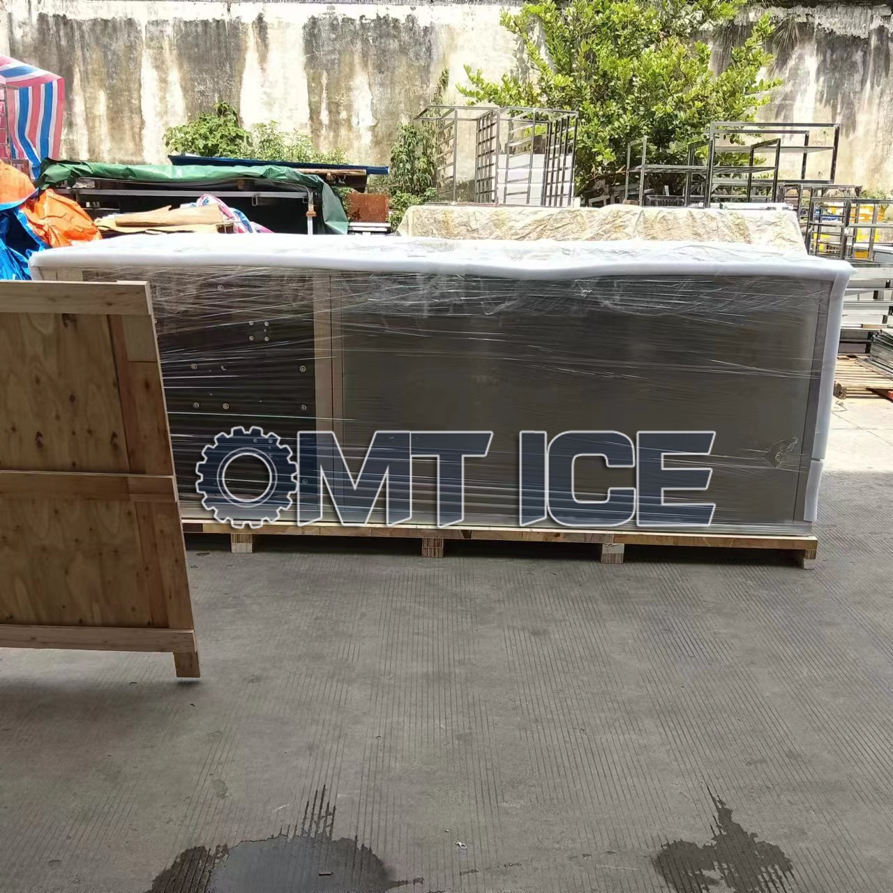 OMT 2Ton Ice Block Machine to Mexico-5