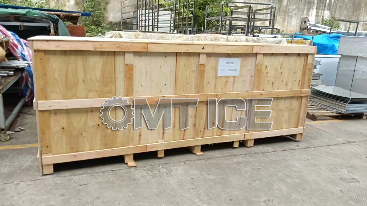 OMT 2Ton Ice Block Machine to Mexico-7